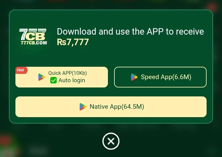download 777cb
777cb apk download 
refer and earn